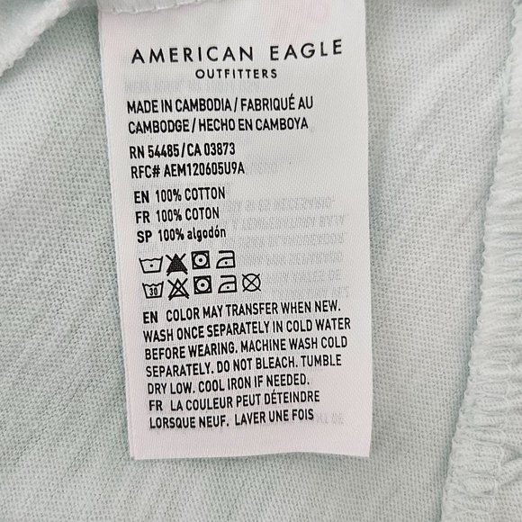 AMERICAN EAGLE Ruffle Tank Top - Picture 8 of 8